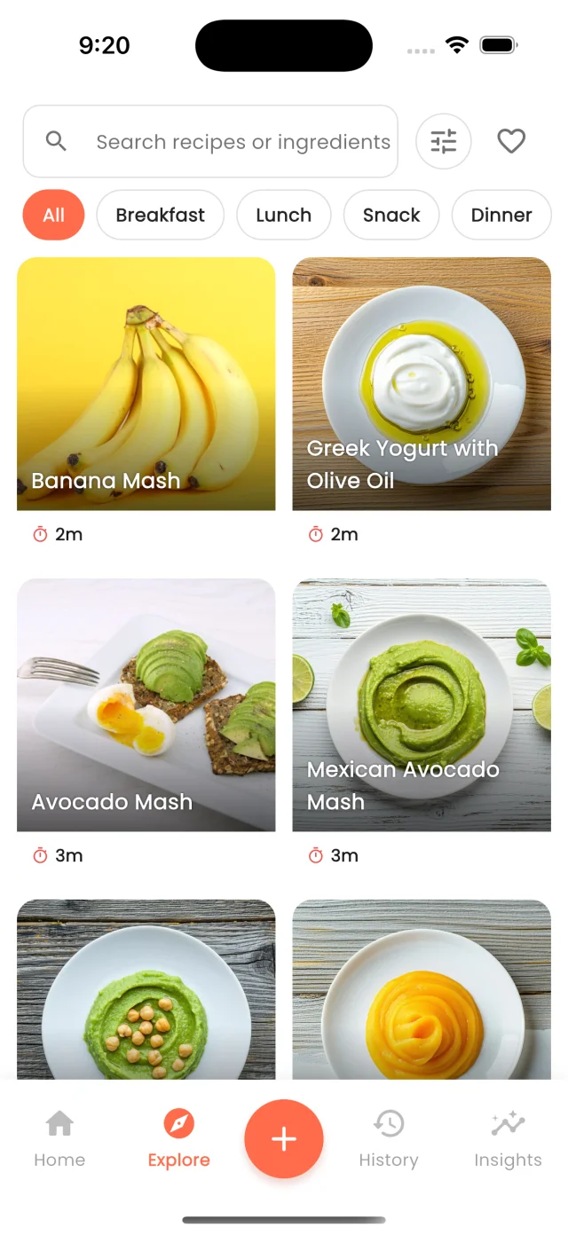 ToddlerBites recipe library