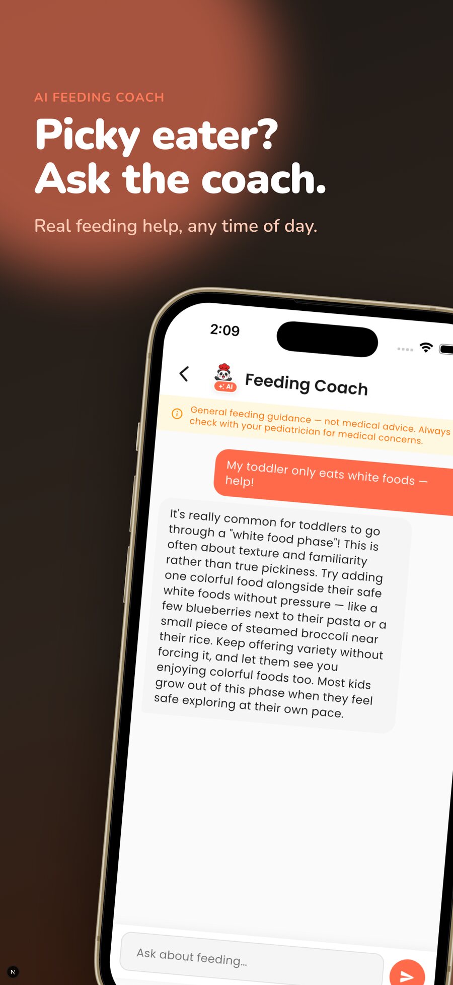 ToddlerBites AI Feeding Coach